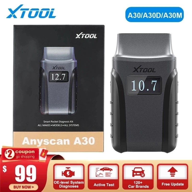 XTOOL Anyscan A30 A30D A30M OBD2 Car Diagnostic Tools With