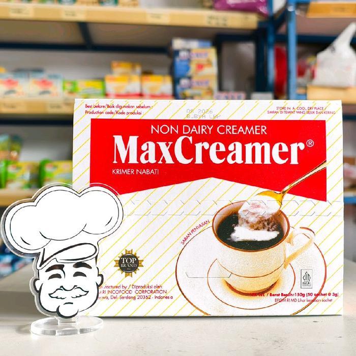 Max Creamer Sachet 50 X 3G / Krimer Sachet Max Creamer / Krimer Bubuk Sachet Max Creamer Diskon Sale