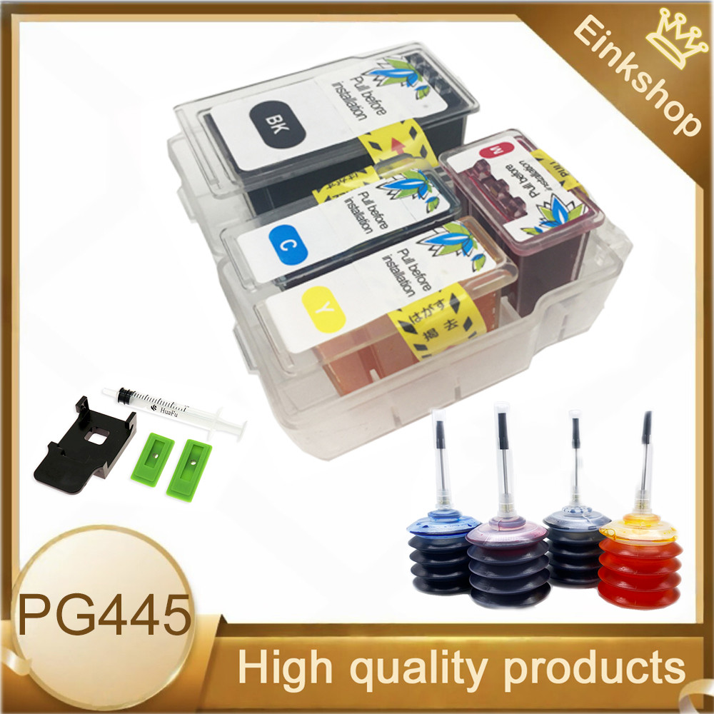 PG445 CL446 Smart Cartridge Refill For Canon Printer 445XL 446XL Black and Color Ink Cartridge PG445