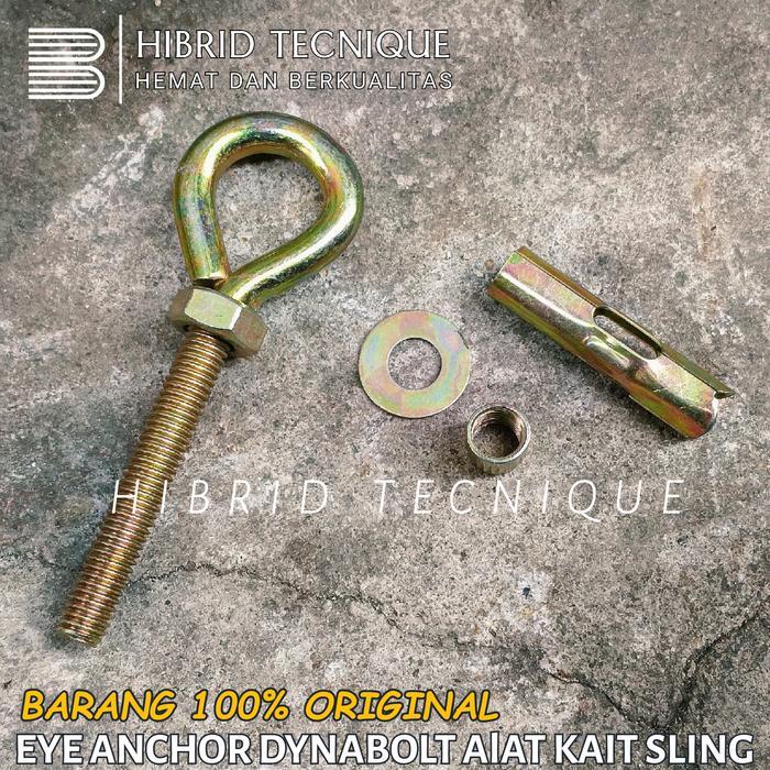 NEW eye anchor dynabolt 16mm 12mm 10mm 8mm dynabolt ancor bolt original