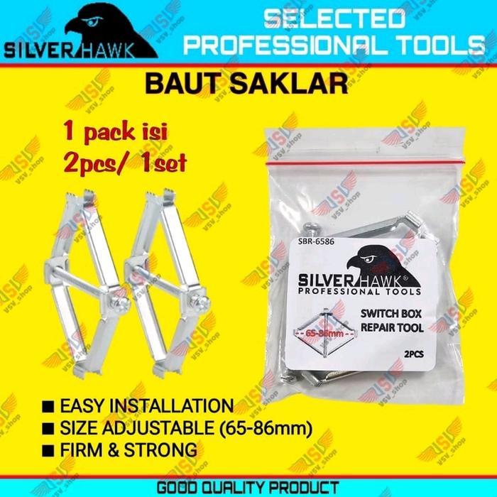 NEW Baut Saklar SilverHawk Perbaikan Sekrup Baut Saklar Inbow Perbaikan Kotak Saklar