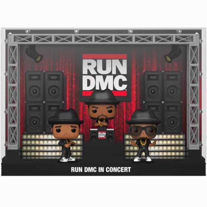 READY ORIGINAL FUNKO POP RUN DMC IN CONCERT DELUXE MOMENT FIGURE