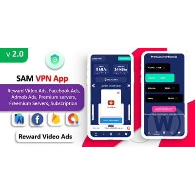 SAM VPN App - Source Code Aplikasi Mobile