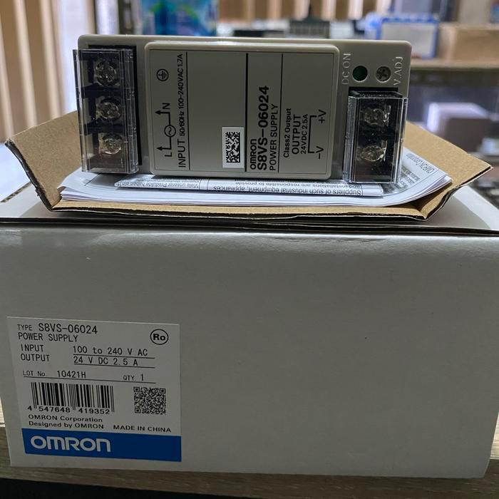 POWER SUPPLY S8VS 06024 OMRON
