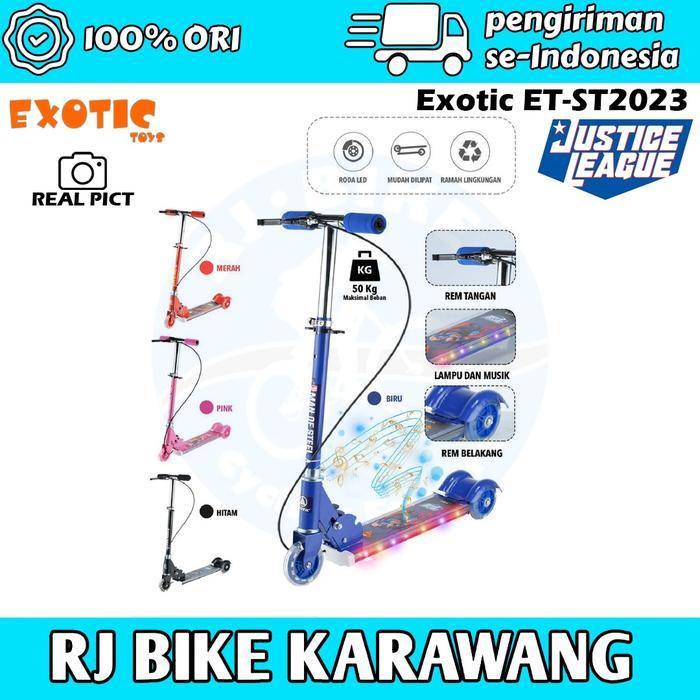 Bisa Grab Skuter Scooter Exotic St 2023 Justice League 2009