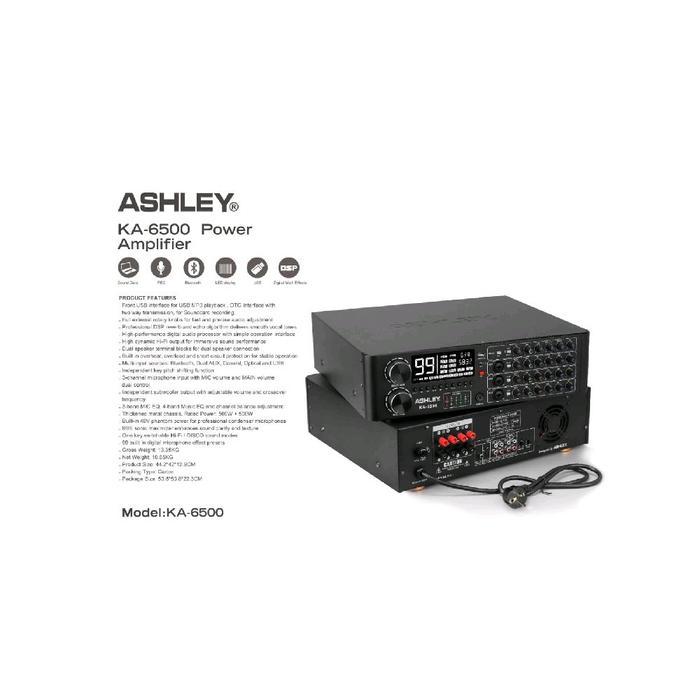 POWER AMPLIFIER ASHLEY KA6500 AMPLIFIER ASHLEY KA 6500 / KA-6500