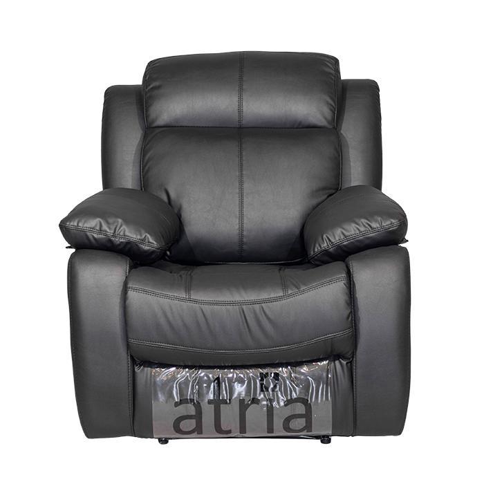 Atria Lulaby Sofa Recliner Multifungsi Single 1 Seater - Black