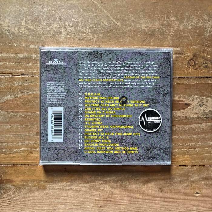 CD Impor Wu-Tang Clan - Legend Of The Wu Tang: Wu-Tang Clan's Greatest Hits Import CD Original -