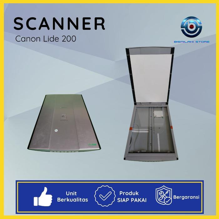 Scanner CanoScan Lide 200 Scanner Dokumen A4 Siap Pakai