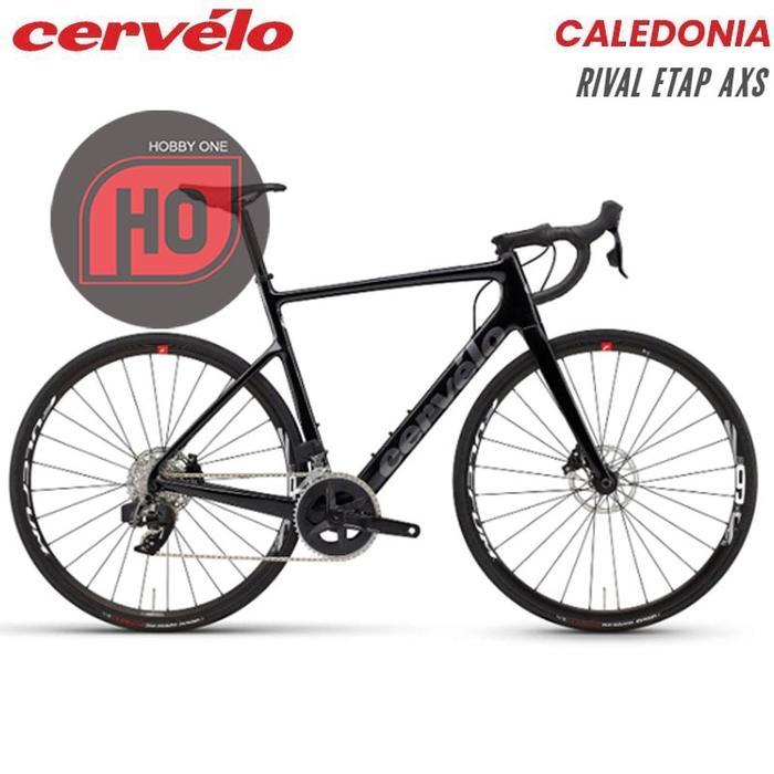 CERVELO CALEDONIA RIVAL ETAP AXS - Full Bike - Metallic Black, 48