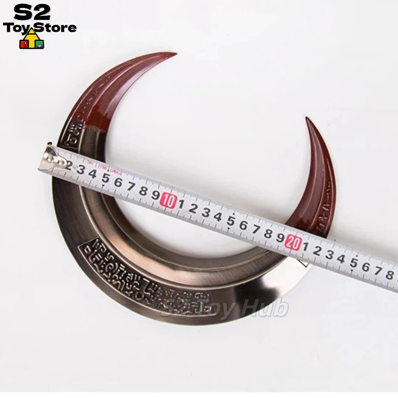 Marvel Moon Knight Crescent Dart Full Metal 1:1 Scale COS Prop For Halloween Cosplay Performance