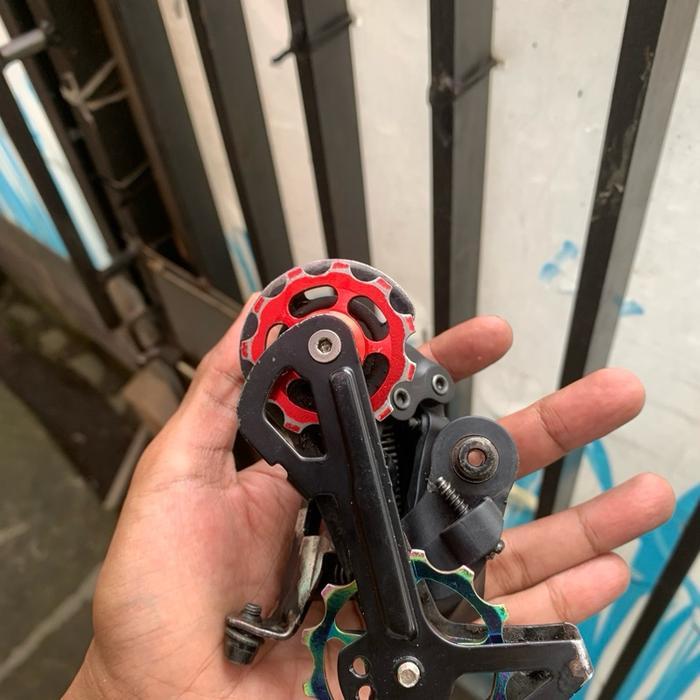 READY Rd shifter black box 9s bekas bonus botttle cage, kaliper 160