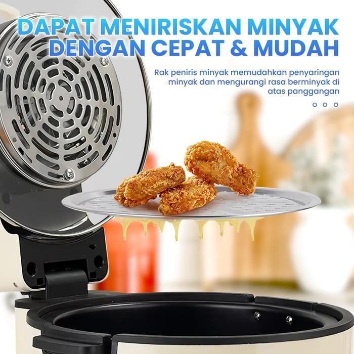 Flash Sale Finito Air Fryer Penggorengan Tanpa Minyak Kapasitas 4Liter Daya 700Watt Original