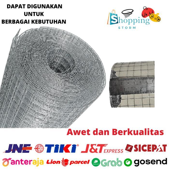 Kawat Loket Galvanis Putih 1/2 Inch Kawat Ram Putih Kawat Ayam Kandang