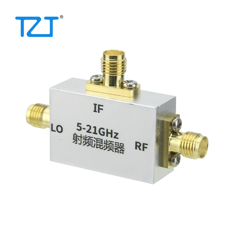 TZT 5-21GHZ RF FREQUENCY MIXER UP AND DOWN FREQUENCY CONVERTER C/X/KU BAND MIXER RF ACCESSORY WITH