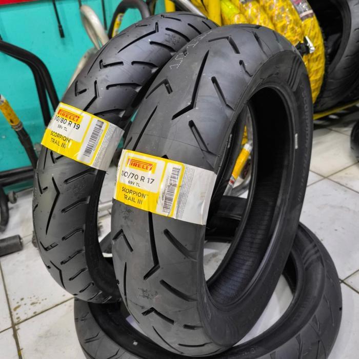 Pirelli Scorpion Trail 3 III 110/80-19 + 150/70-17 ban ktm adv gs k25 triumph tiger