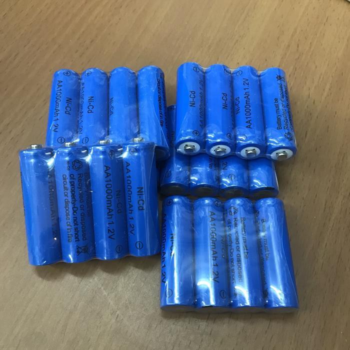 SALE Baterai Cas AA 1000 Mah Batre Recharge AA 1000mah Batre Cas AA 1000Mah