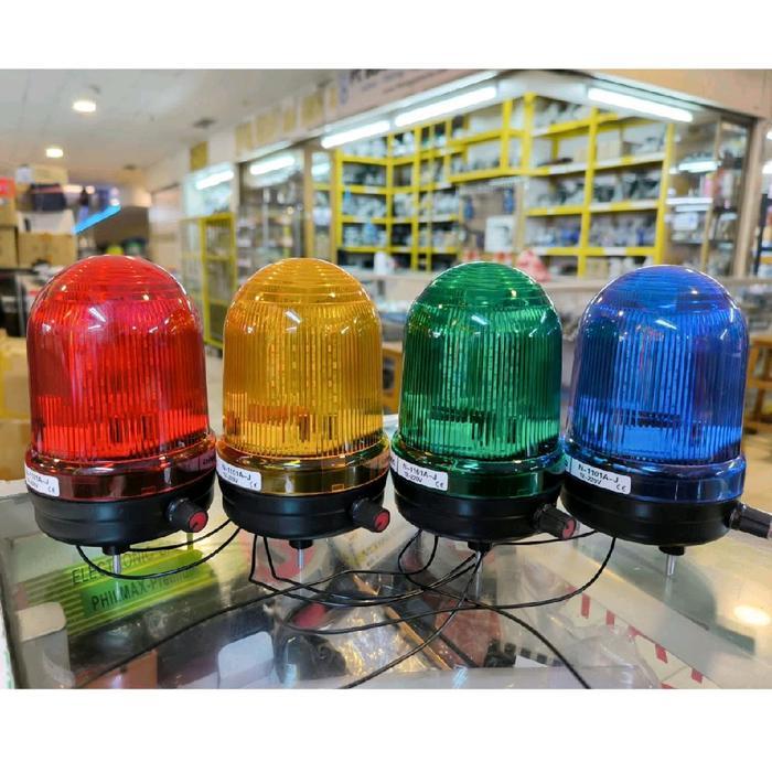 lampu rotary+sirine EWIG N-1101A-J/N-1101A-J warning light + buzzer 3,5inch