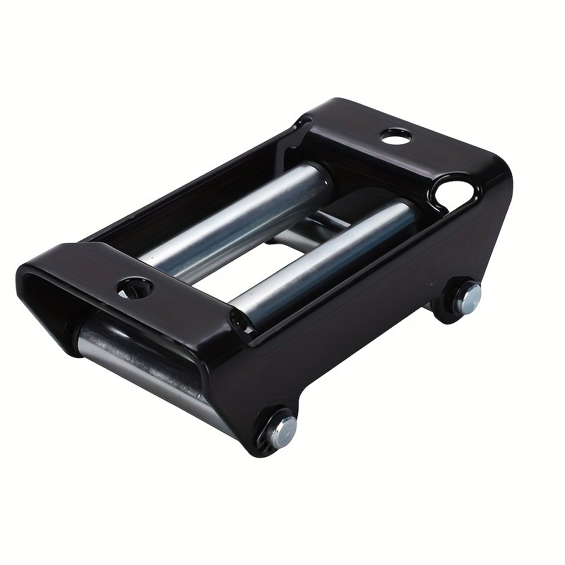 4 WAY STEEL WINCH ROLLER FAIRLEAD CABLE GUIDE HIGH STRENGTH 2000LB WINCH ROPE ROLLER FAIRLEAD ATV