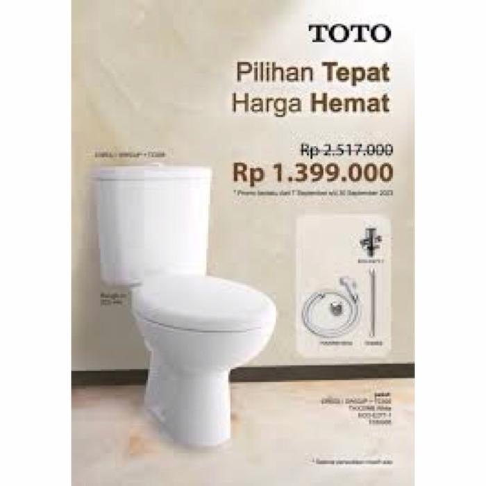 Closet Duduk Toto CW 53 J / Kloset Toto CW 53J / Kloset Duduk Toto CW 53 J / Closet Duduk Toto CW53J