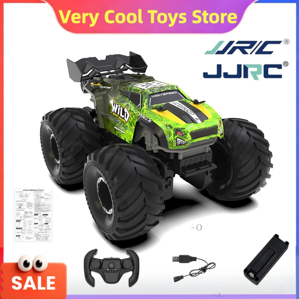 New JJRC Doubled Driving Rotating Stunt RC Car Amphibious Land Water Bigfoot Climbing Offroad