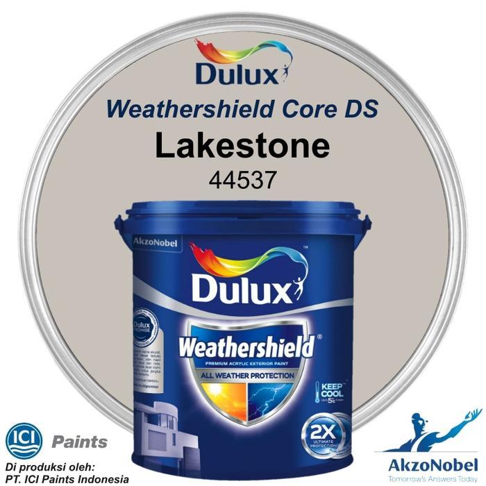 Dulux Weathershield Ds Lakestone 44537 (2.5 Liter) #Gratisongkir