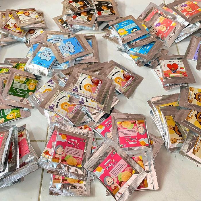 10pcs+Spatula Bundling Masker Organik BPOM /Masker Wajah Anak/Face Mask Organic/Masker Wajah