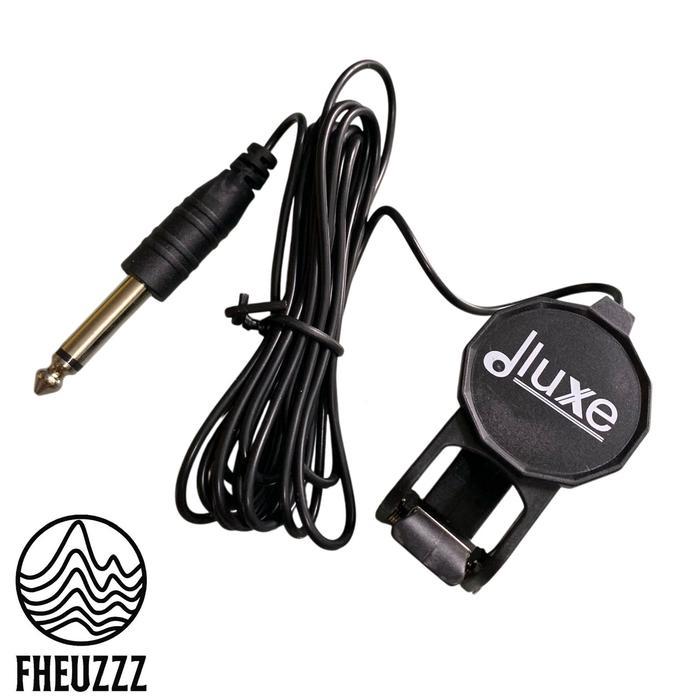 Pickup Gitar Tempel Piezo Kontak Mikrofon Pickup DLUXE Untuk Gitar Biola Banjo Mandolin Ukulele
