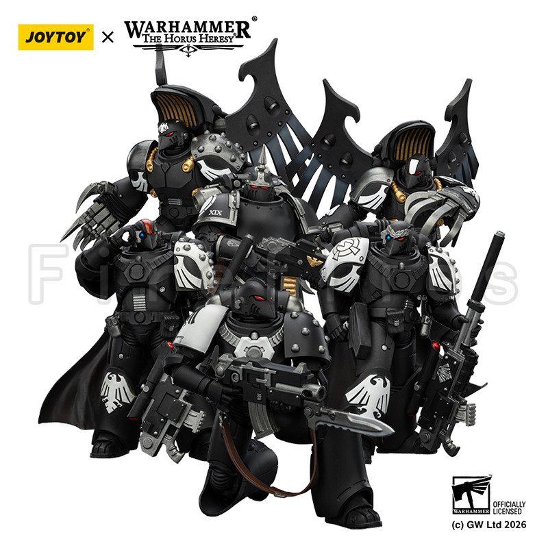 118 JOYTOY The Horus Heresy Raven Guard Dark Fury Mor Deythan MkVI MKIII Tactical Legionary Anime