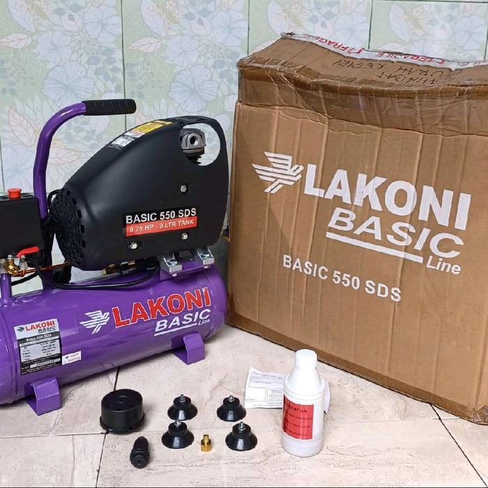 SHAKESPARE Kompresor Lakoni Basic 550 SDS / Direct Kompresor Lakoni Basic 550SDS / Kompresor Oli