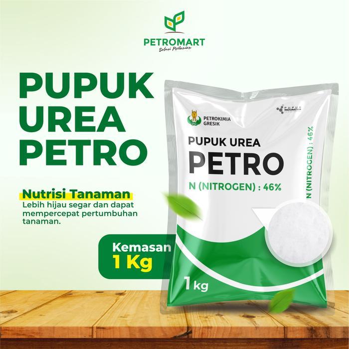 Petrokimia Gresik Pupuk Urea Petro Mempercepat Pertumbuhan Tanaman Lebih Hijau Kemasan 1 Kg