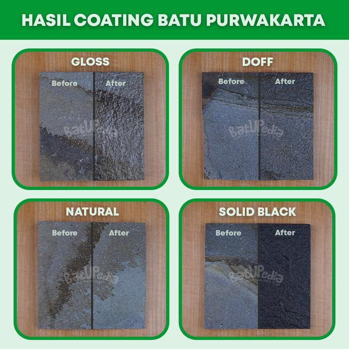 Ather Shop- Arca Coating Cat Pelapis Batu Alam - Doff Batupedia