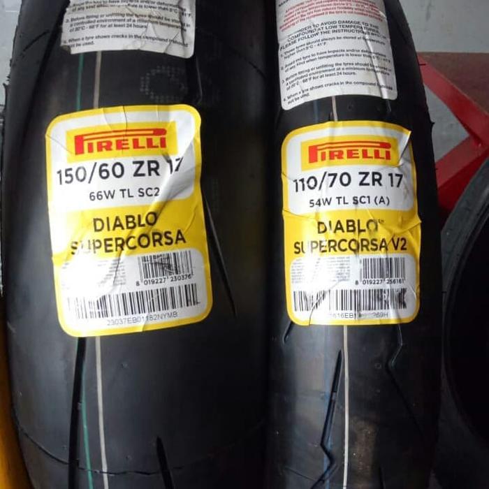 Paket pirelli supercorsa 110 dan 150