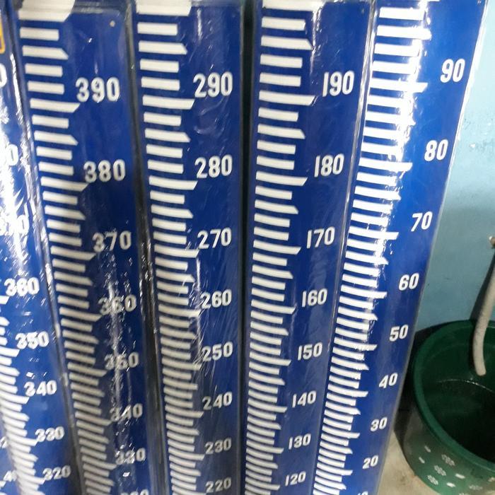 Peilschaal Peil Scale Ukuran 4 Meter
