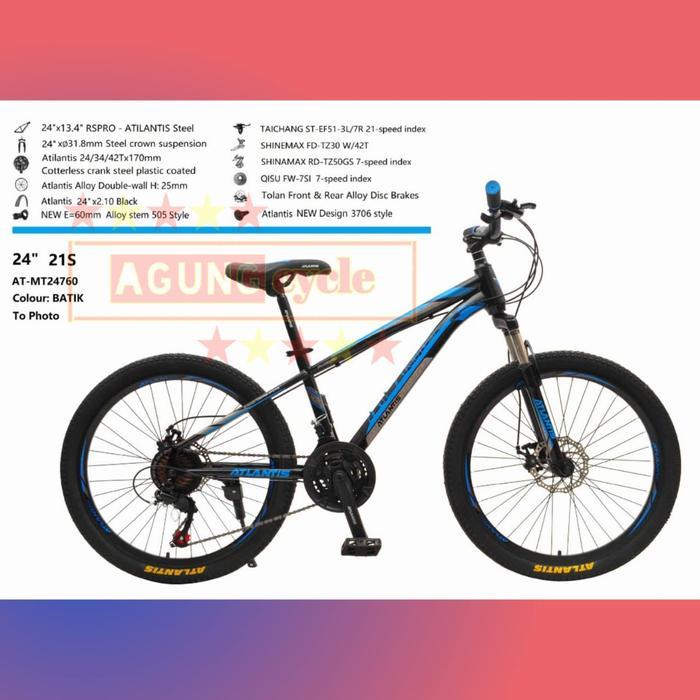 SEPEDA GUNUNG MTB ATLANTIS 24" - 760