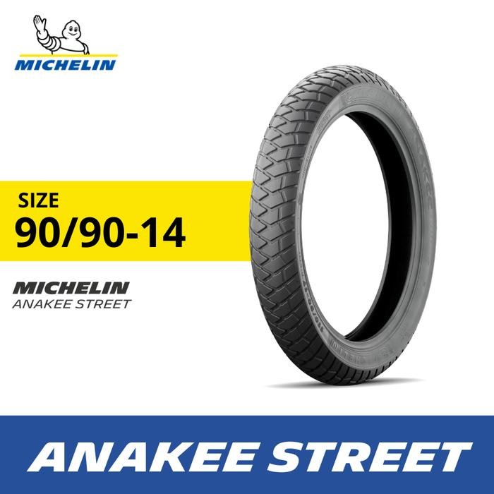 Michelin Ban Motor Anakee Street 90-90 R14 - Ban Tubeless
