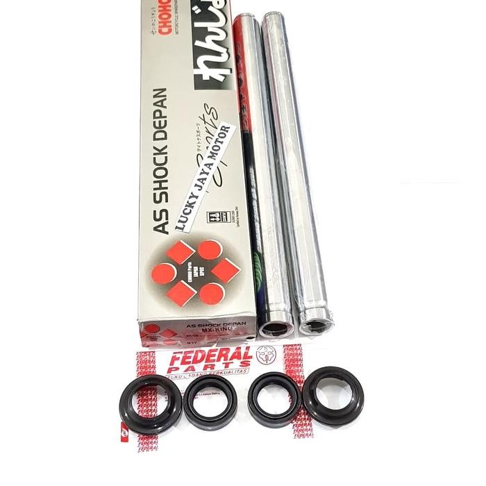 As shock sok shock depan inner tube Jupiter mx king 150 plus seal shok