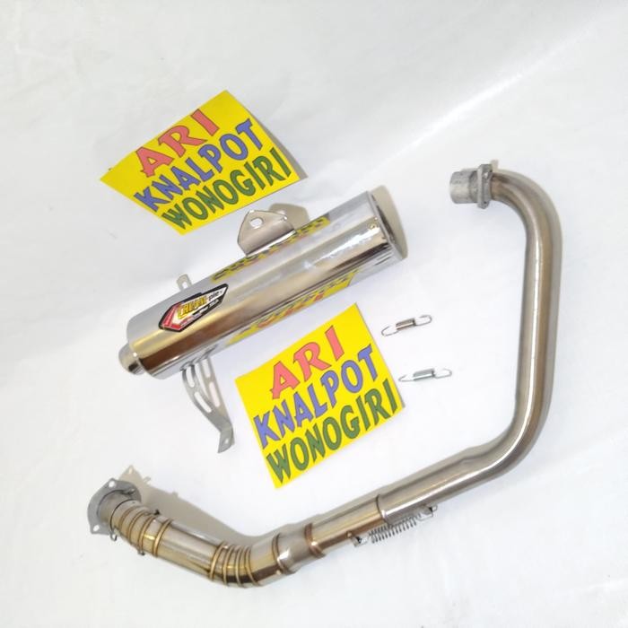 Knalpot Tsukigi Creampie Satria Fu Satria Fi Injeksi Gsx Sensor O2