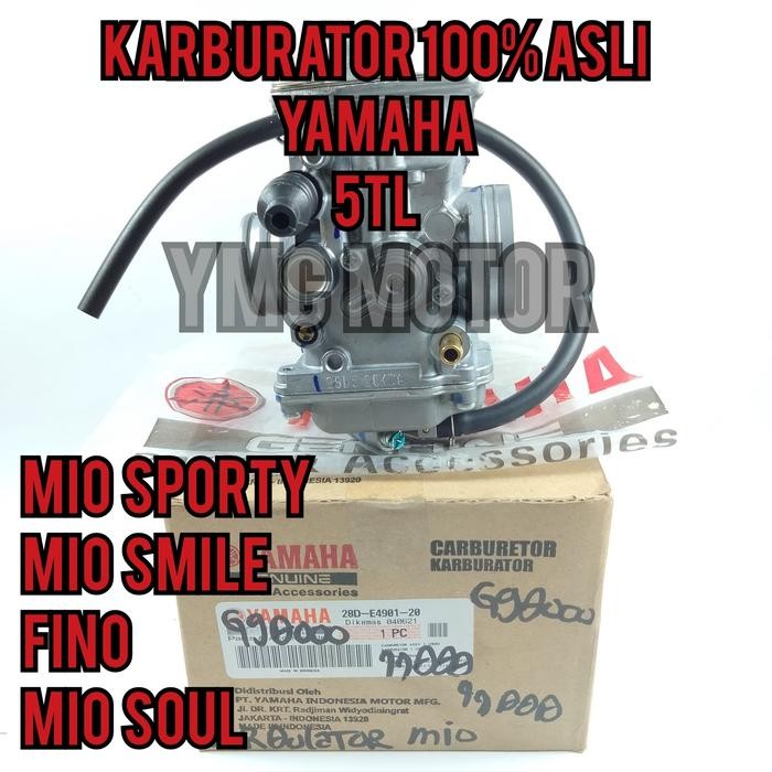Karburator 5Tl Yamaha Mio Sporty,Mio Smile,Fino,Mio Soul 100% Original
