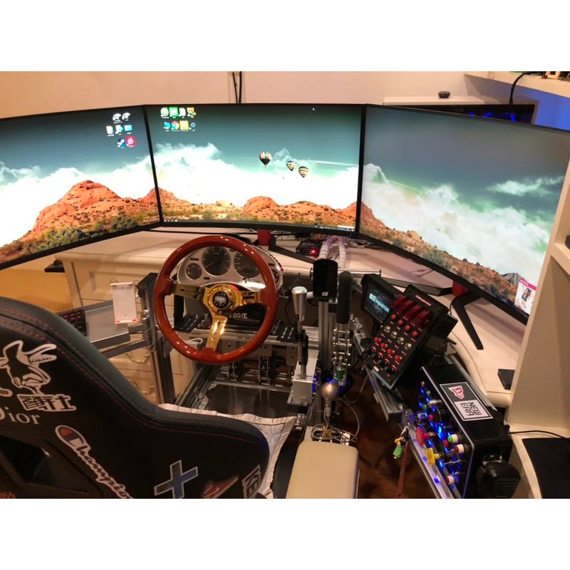 racing game cluster simulator adapter for G27 G29 SIMCUBE THRUSTMASTER wheel