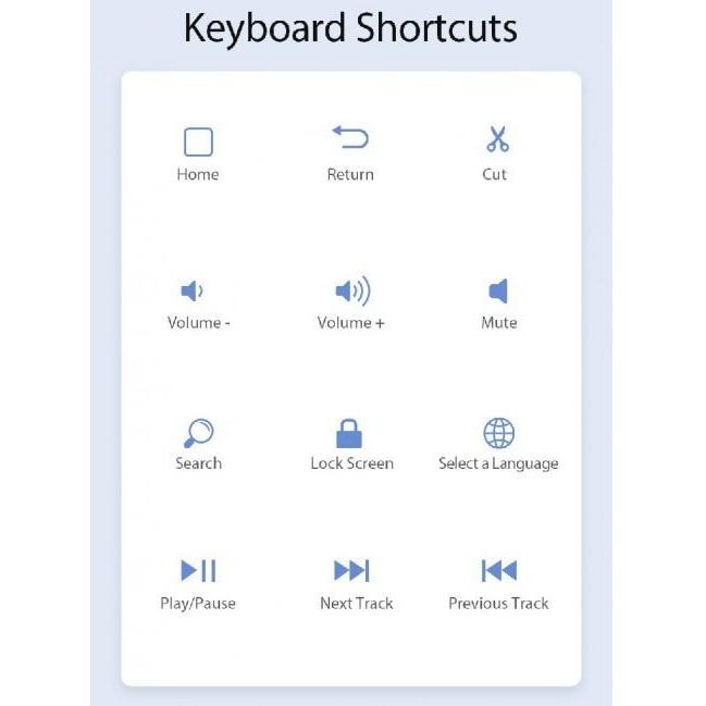 Tk Series Wireless Keyboard Case Samsung Tab A8 2021