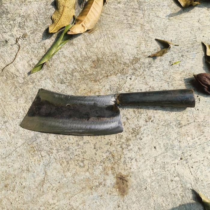 Pisau Daging Baja Pisau Daging Besar Pisau Cacah Tulang Daging Sapi Kambing Kerbau Babi Baja Per