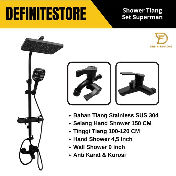 Paloma Corner - Shower Tiang Set Shower Kamar Mandi Shower Set Komplit Shower Air Mandi Shower