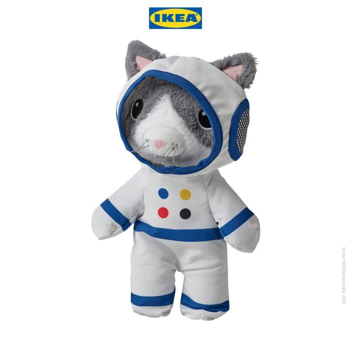 rskz- Ikea Aftonsparv Boneka Astronot Kucing 28 Cm Mainan Anak