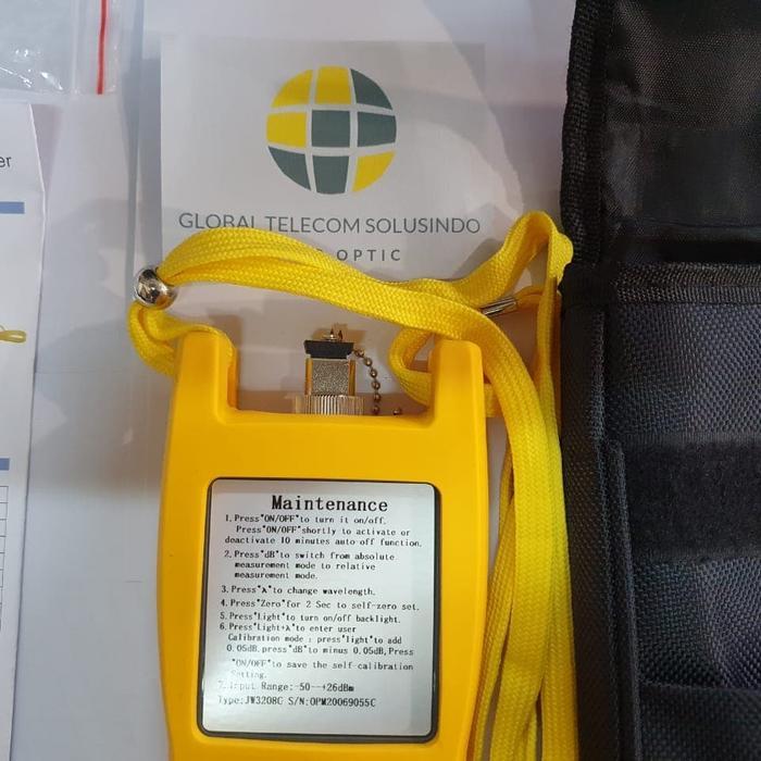 BARU OPM Joinwit Fiber Optic FTTH / Optical Power Meter