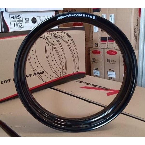 VELG ROSSI Rossy SPRINT XD 250 300 350 RING 17 36H 32H SUPERMOTO BLACK ROSSI XD ORIGINAL R17 not xr