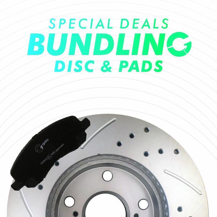 GAIA BRAKE DISC ROTOR MITSUBISHI XPANDER & XPANDER CROSS BLACK EDITION BEST SELLER