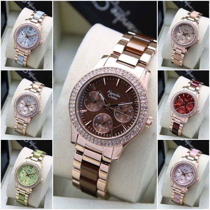 JAM TANGAN WANITA ALEXANDRE CHRISTIE AC 2932 BF ORIGINAL