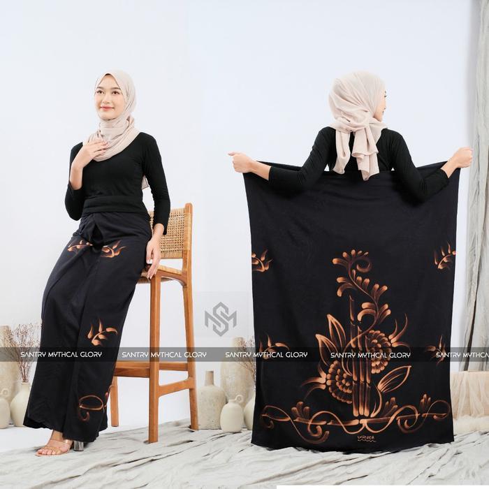SARUNG SANTRI PUTRI SARUNG LUKIS SANTRI TERBARU BAHAN TEBAL Siap Kirim