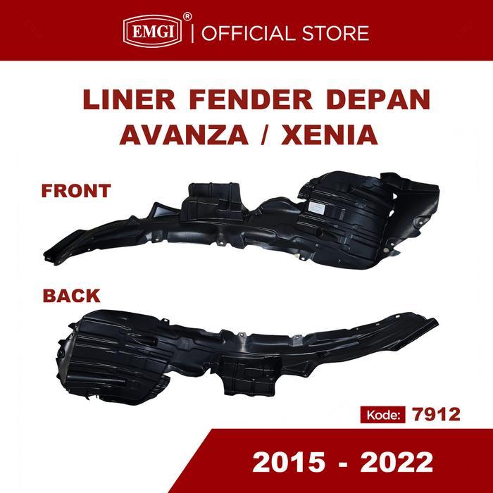 Emgi - Liner Fender Spakbor Depan Avanza Xenia 2015 - 2022